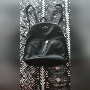 kate spade Black Nylon Mini Backpack